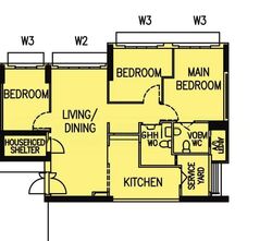 Blk 415C Waterfront I @ Northshore (Punggol), HDB 4 Rooms #632046481